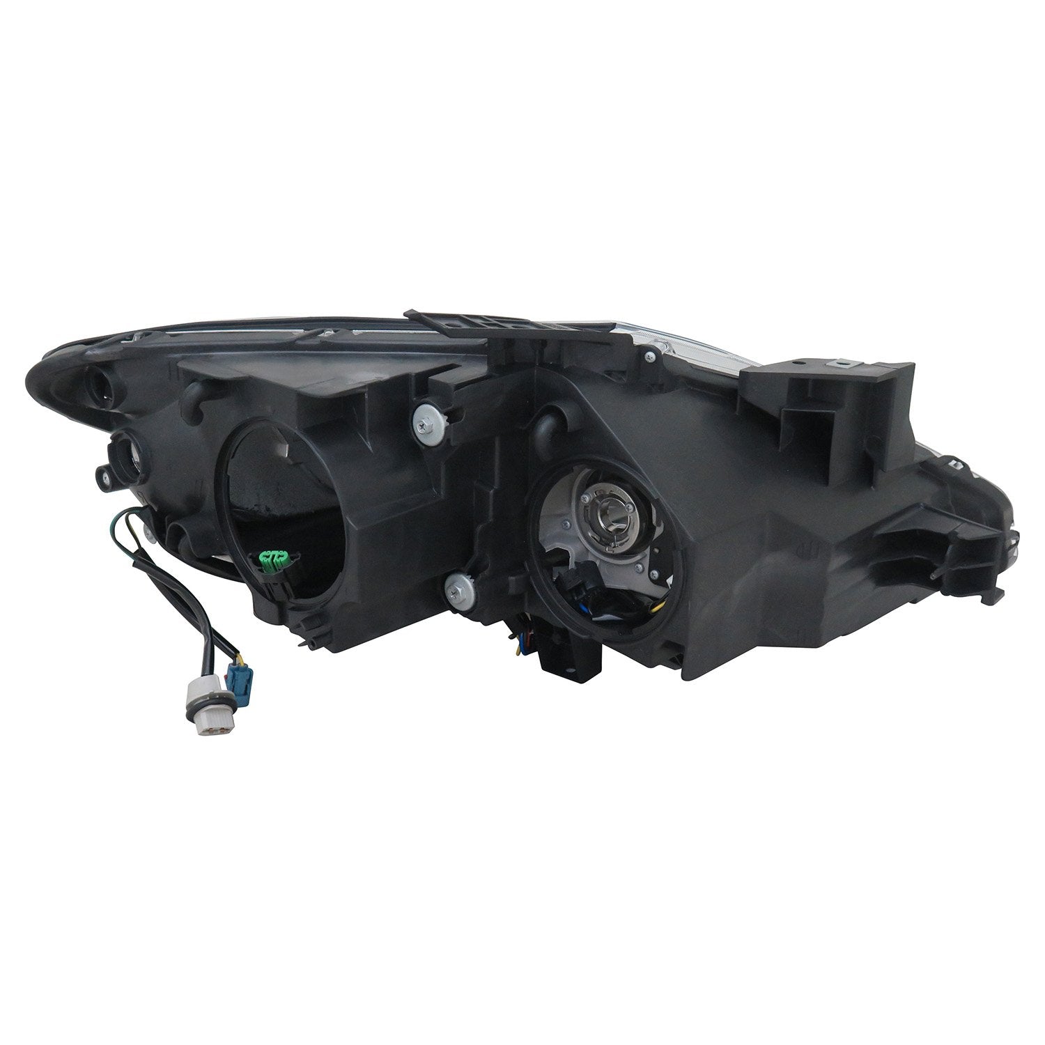 Left TYC Headlight Assembly Compatible with 2010-2012 Mazda CX-9