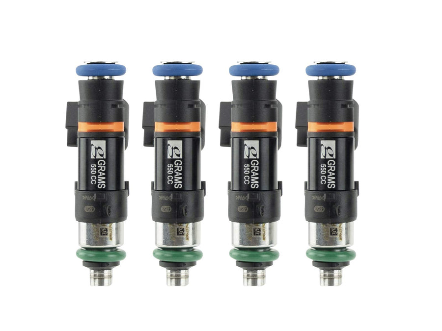 Nissan Silvia S13, S14, S15 SR20 Grams Performance Top Feed Only 14mm 550cc Injector Kit G2-0550-0706