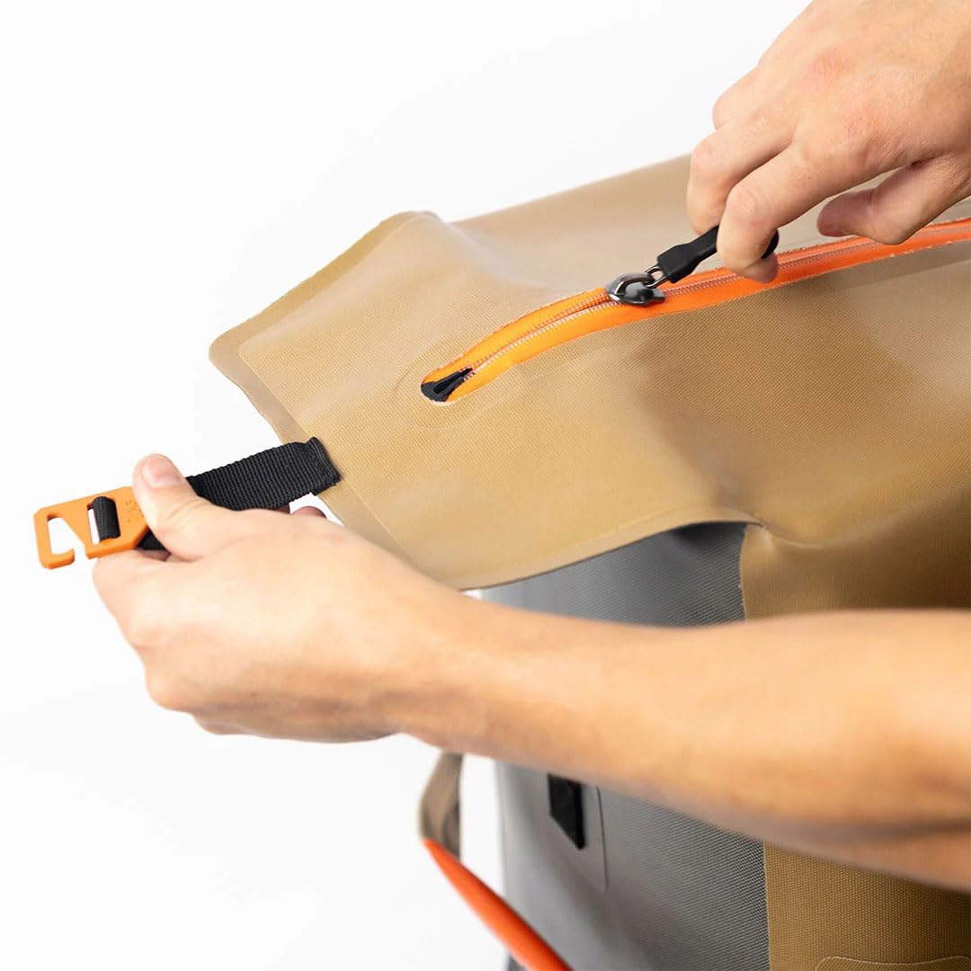Large Half Rack Soft-Sided Cooler - 100% Waterproof & Leakproof - Fully Insulated Design - Holds up to 92 Cans