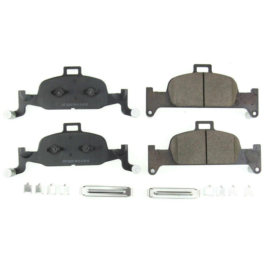Power Stop Front Z17 Evolution Ceramic Brake Pads with Hardware 17-1897 For Audi A4, Audi A4 Quattro, Audi A4 allroad, Audi A5 Quattro, Audi A5 Sportback, Audi A6 Quattro, Aud [Model Specific]