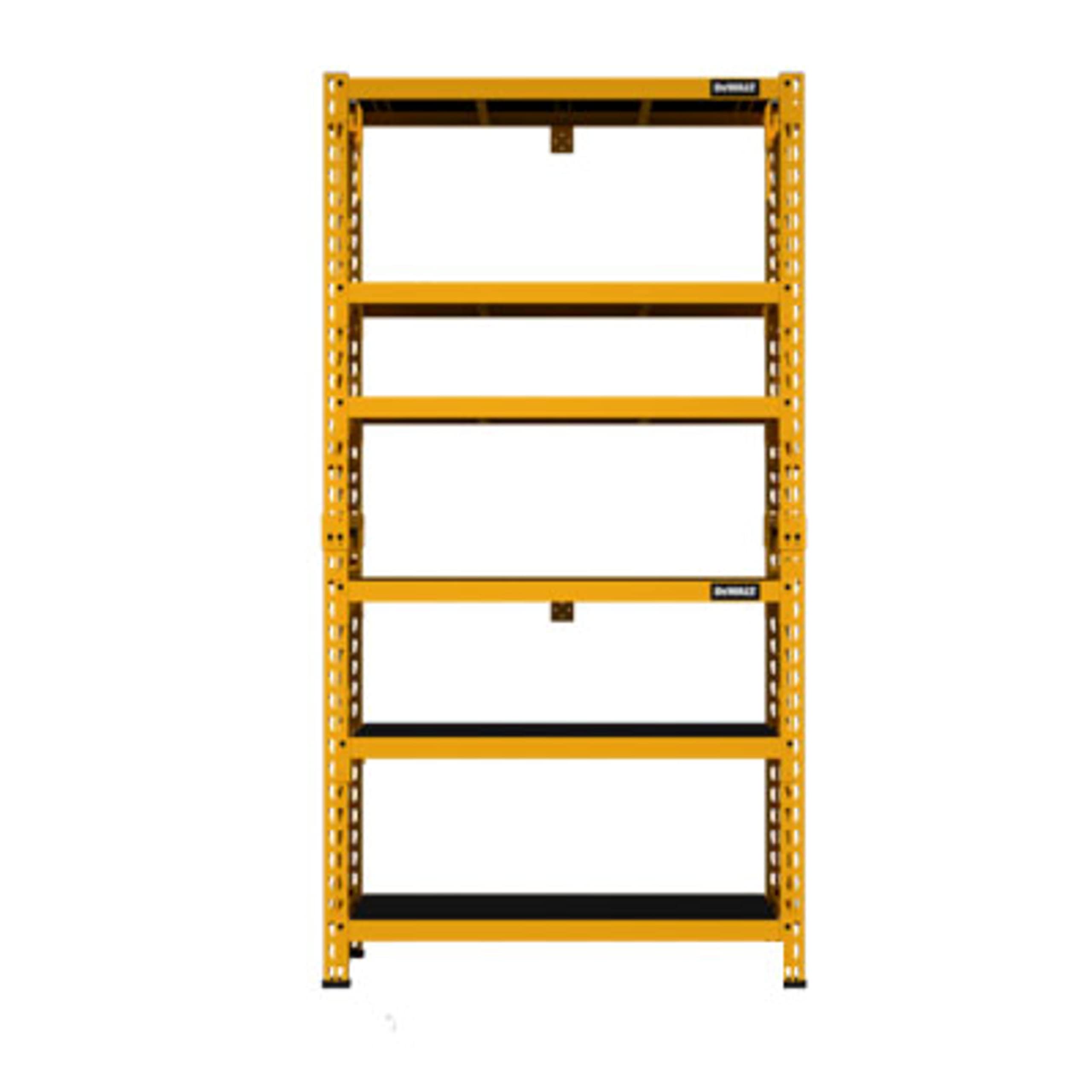 4-Foot DEWALT Tall, 3-Shelf Industrial Workshop/Garage Storage Rack, Total Capacity: 4,500 lbs.