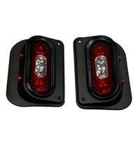 Combat Off Road Tail Gunner LED Tail Lights Flush Mount compatible with Jeep JK/JKU - SAE/DOT Approved