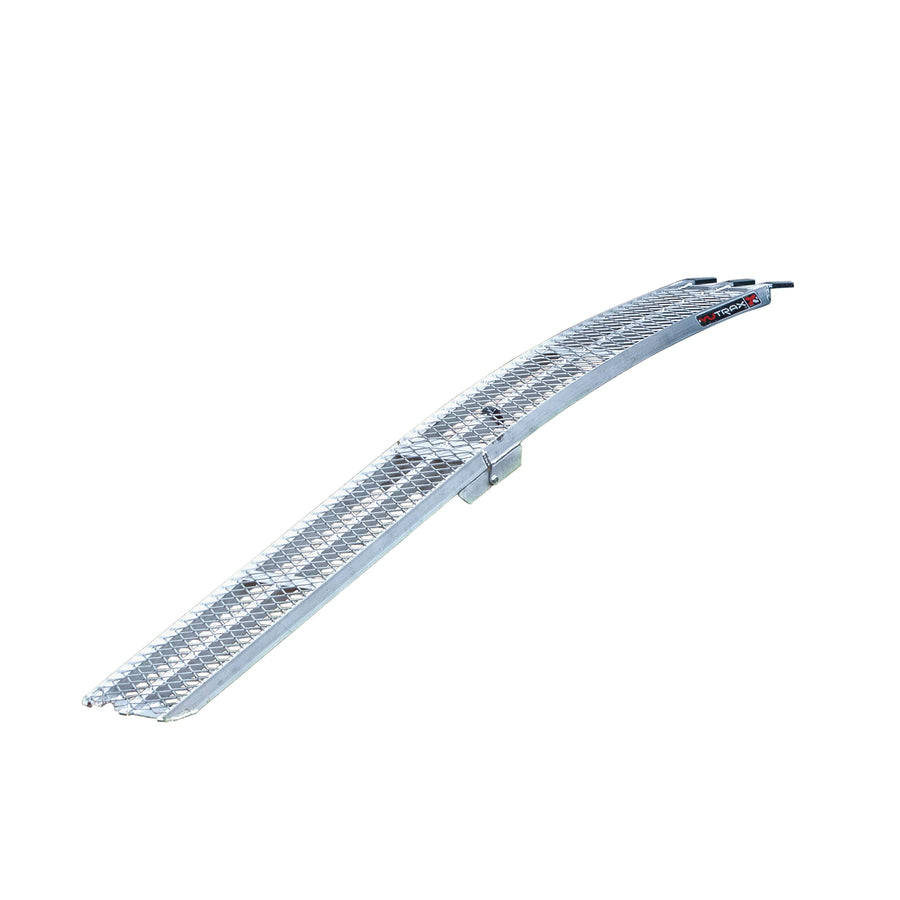 Yutrax XL Single Folding Aluminum Truck, UTV/ATV, Motorcycle Loading Arch Ramp, 750lb Capacity