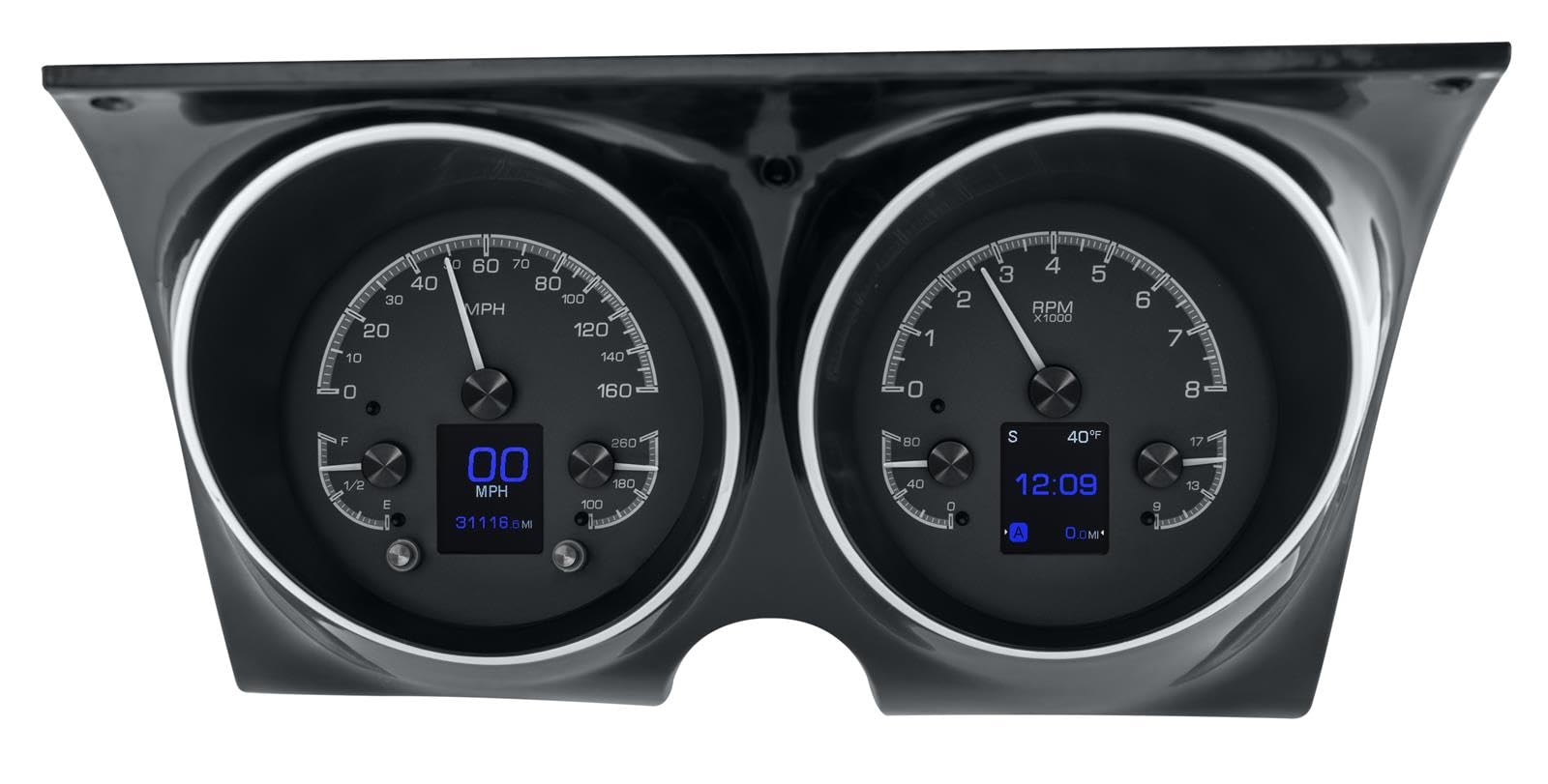 Dakota Digital Customizable Gauge Kit 67 68 Chevy Camaro HDX-67C-CAM-K