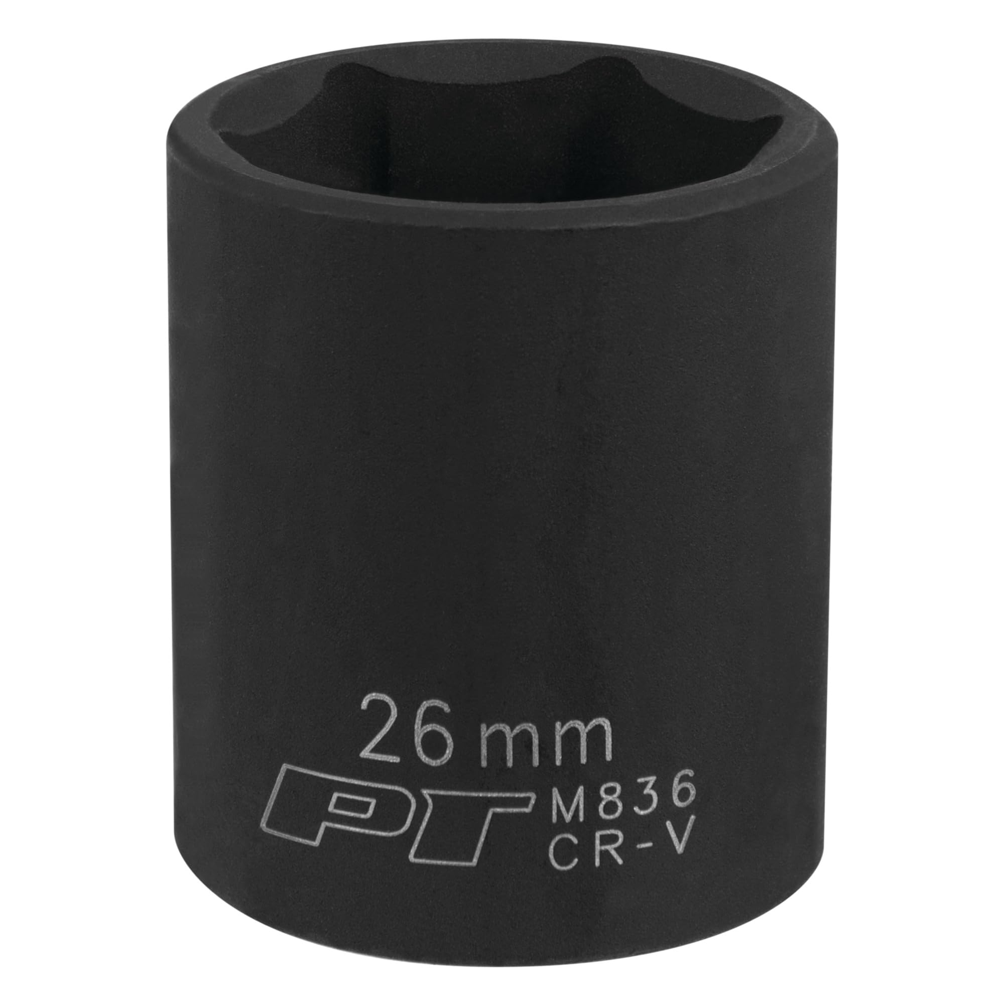 M836 Performance Tool 1/2 Drive 26mm 6Point Impact Socket, 1 Pack
