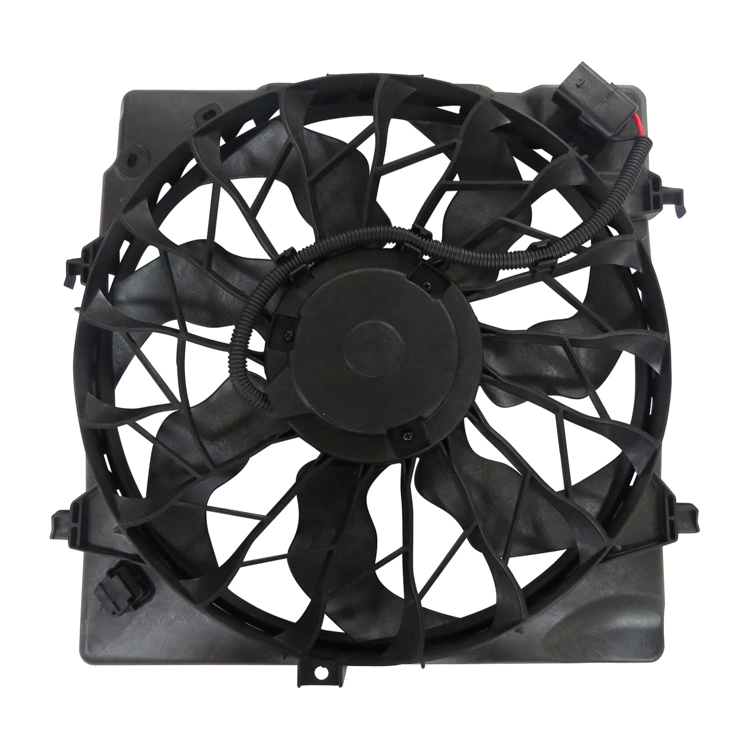 Replacement TYC 623750 Cooling Fan Assembly (Kia Optima), 1 Pack