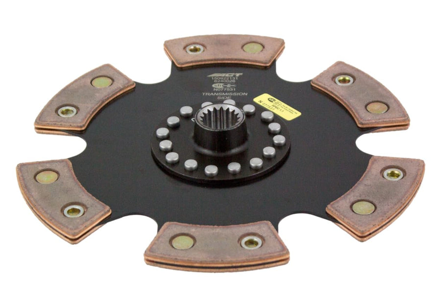6-Pad ACT Rigid Race Clutch Disc 6240026