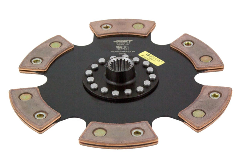 6-Pad ACT Rigid Race Clutch Disc 6240026