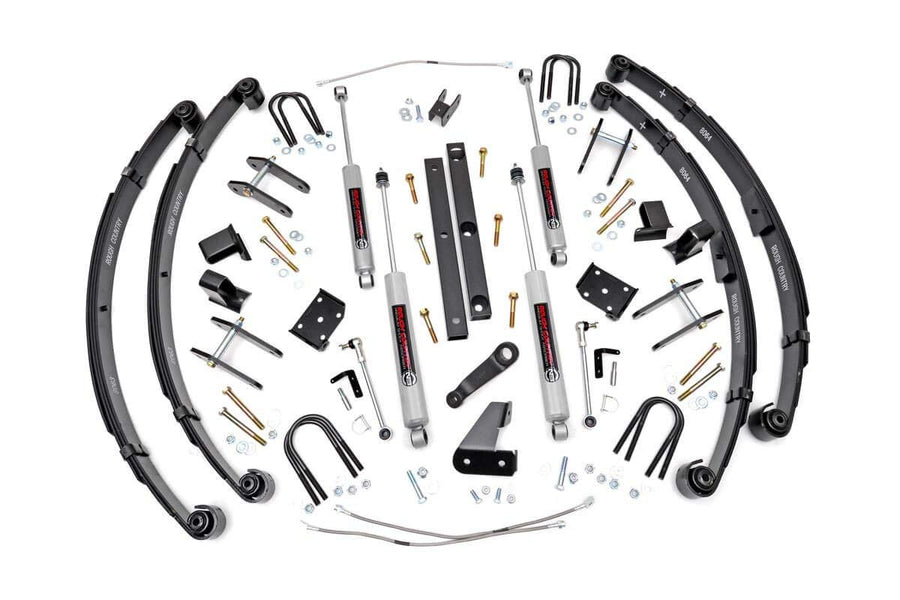 4.5" Rough Country Lift Kit for 87-95 Jeep Wrangler YJ |Power Steering - 617.20