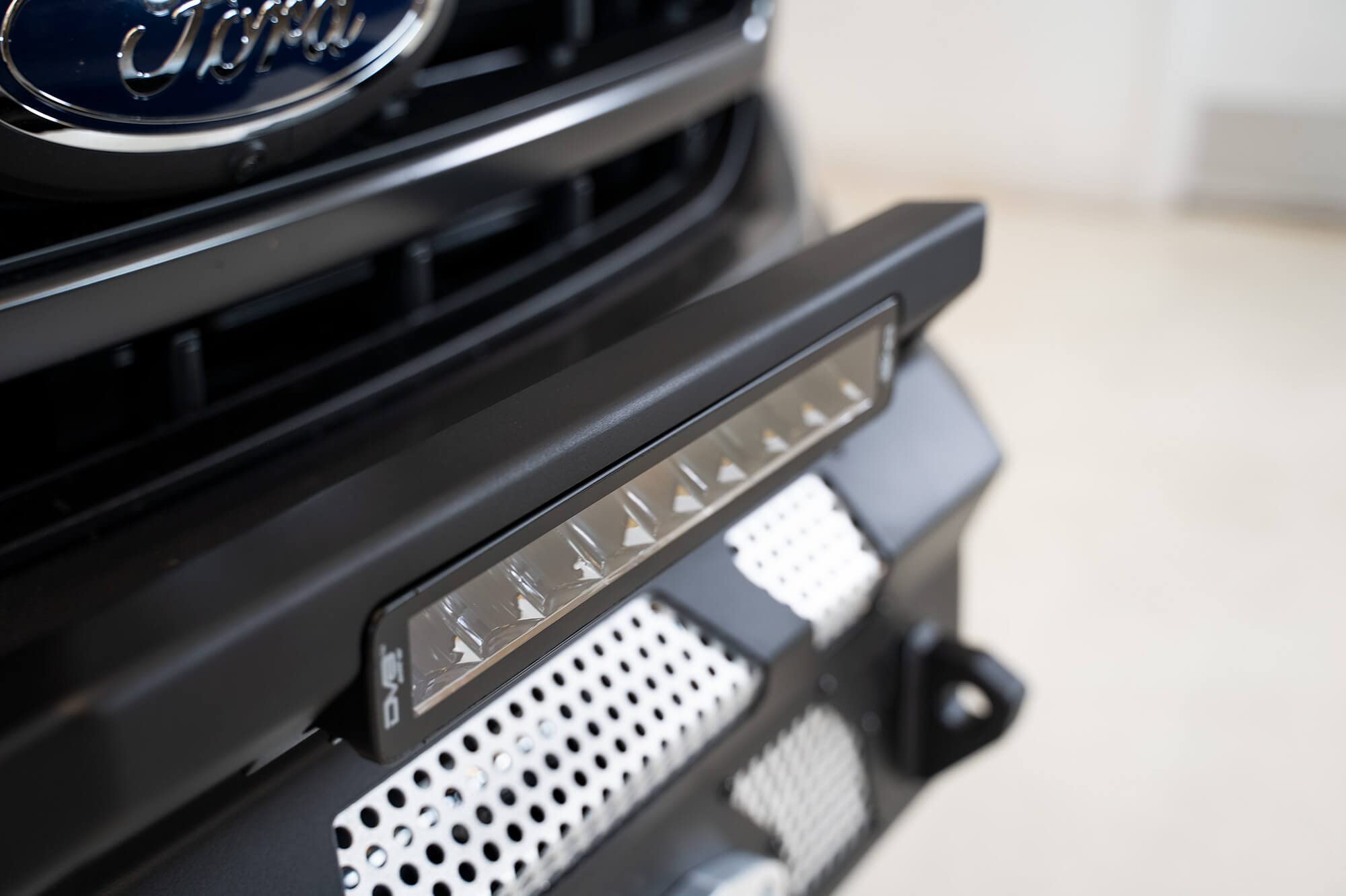 LED Light Bar DV8 Offroad | 13" Dual Row | 3,780 Lumen from OSRAM LED's | Bezel-Less Housing w/Heat Fins | IP68 Rated UV Resistant Lens | Flood/Spot Pattern | Elite Series BE13EW45W