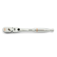 120XP GEARWRENCH 1/4" Drive Locking Flex Head Ratchet with Full Polish Grip - 81054
