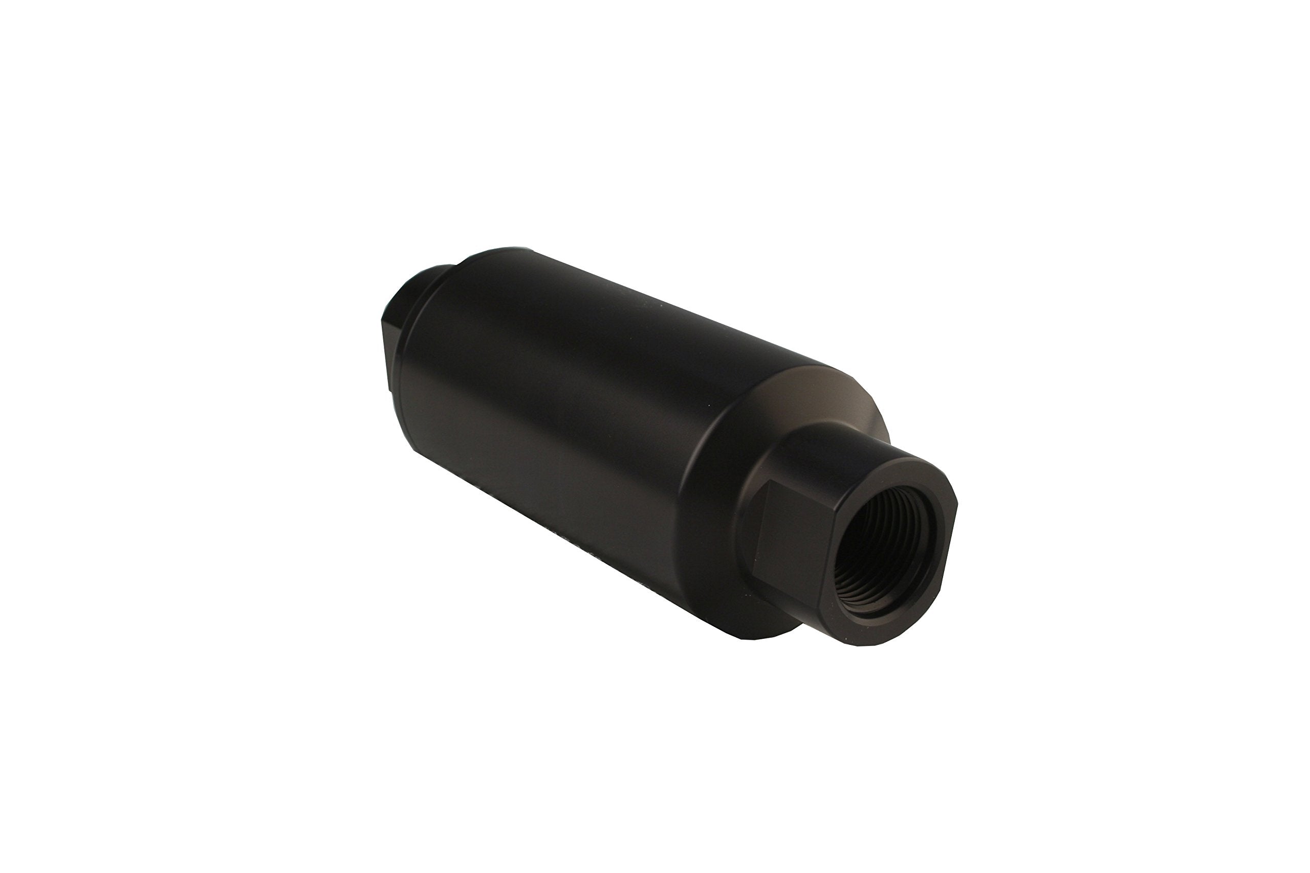 In-Line Aeromotive Marine Fuel Filter with 100-Micron Stainless Mesh Element, ORB-10
