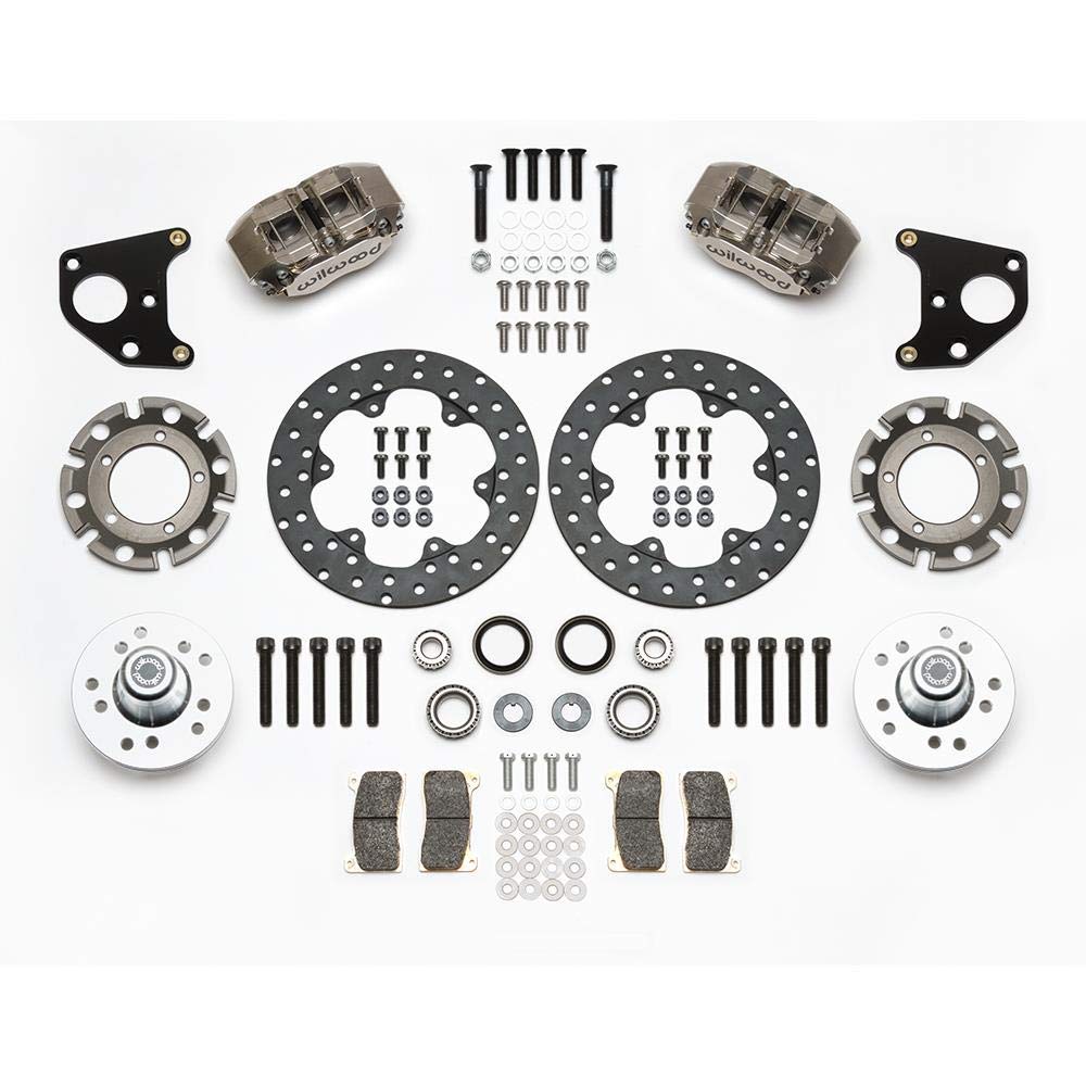 Dynamic Drilled Rotor-Nickel FDL Front Drag Kit