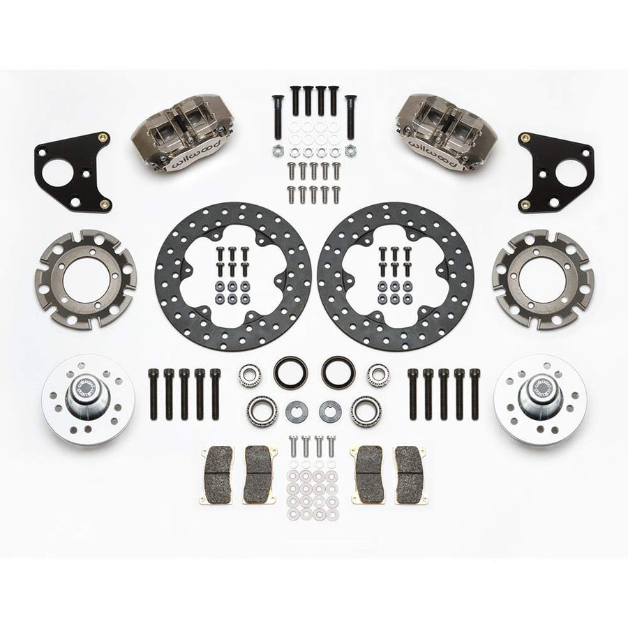 Dynamic Drilled Rotor-Nickel FDL Front Drag Kit
