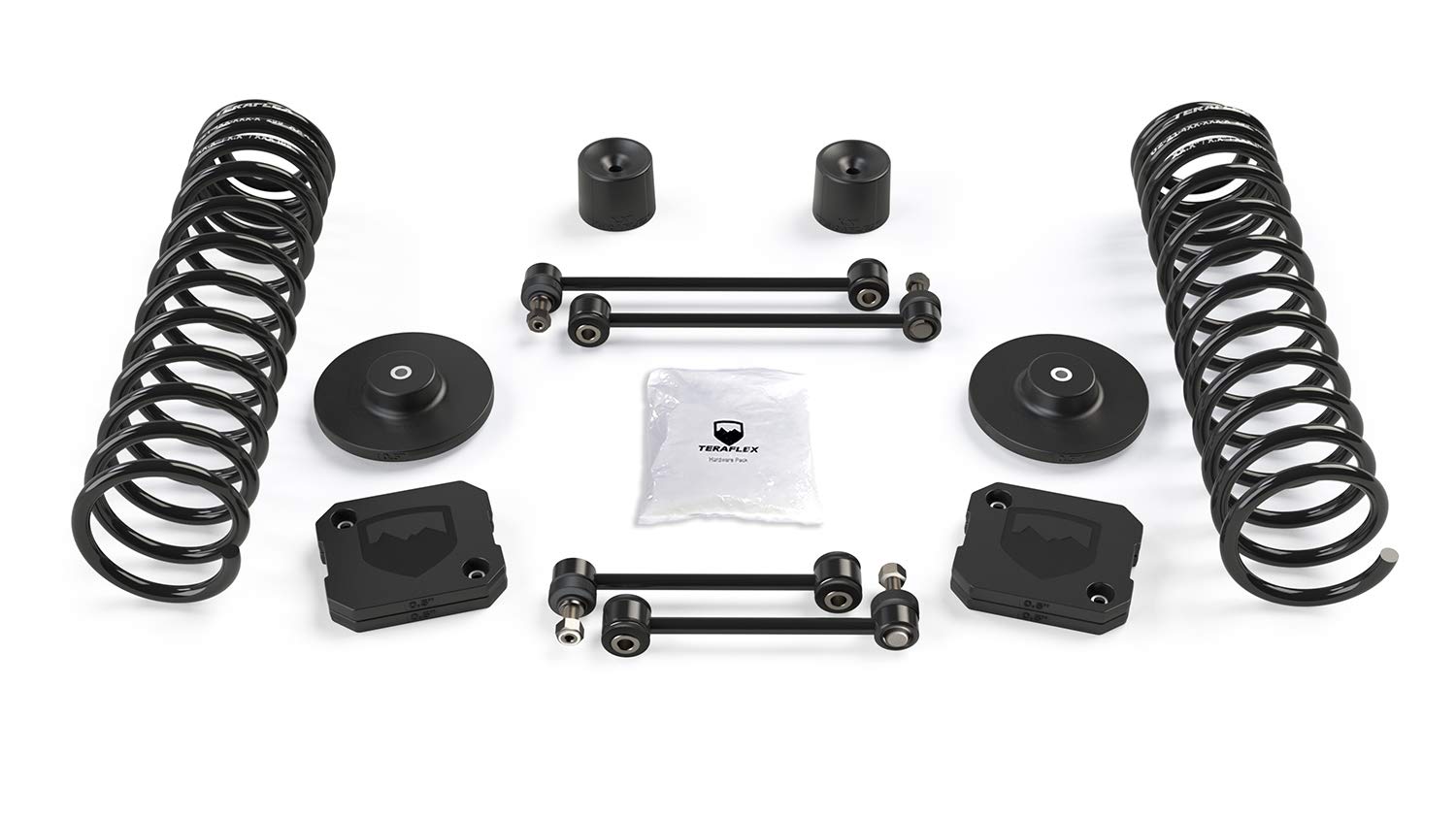 2.5" TeraFlex JT: Coil Spring & Spacer Base Lift Kit – No Shock Absorbers