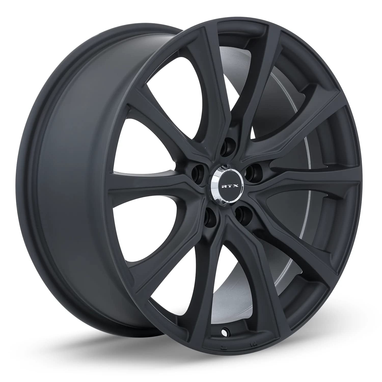 Contour RTX Custom Wheel - 16x7, 40 Offset, 5x114.3 Bolt Pattern, 67.1mm Hub - Matte Black Rim