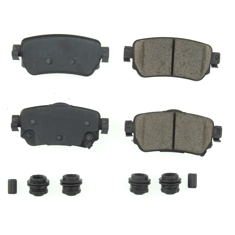 Power Stop Front Brake Kit For LEAF Nissan 2018-25 |Rogue 2018-20 |Rogue Sport 2019-22 - Ceramic Brake Pads With Installation Hardware, 17-1965