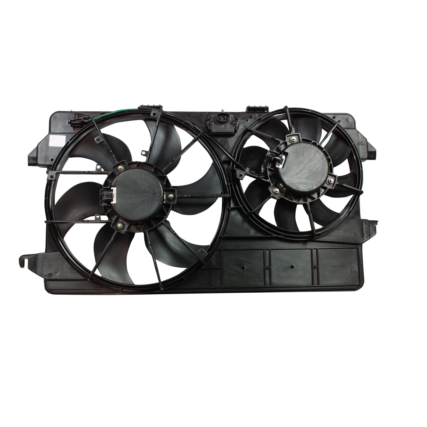 Replacement TYC 622370 Cooling Fan Assembly Compatible with Ford Transit Connect, Black