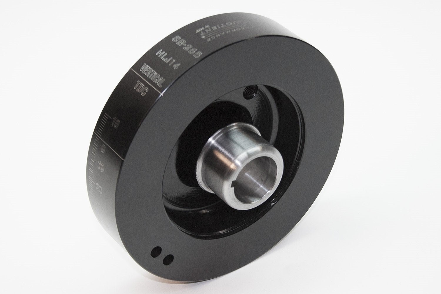 PRW Industries PQx 2426540 SFI-Rated Racing Steel Damper SFI Spec 18.1 Steel/Elastomer Neutral Balance 6.75 in. OD Black