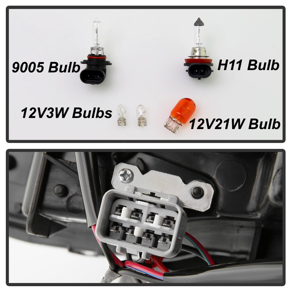 OEM Style Xtune Headlight (HD-JH-SF09-OE-R) (OE)