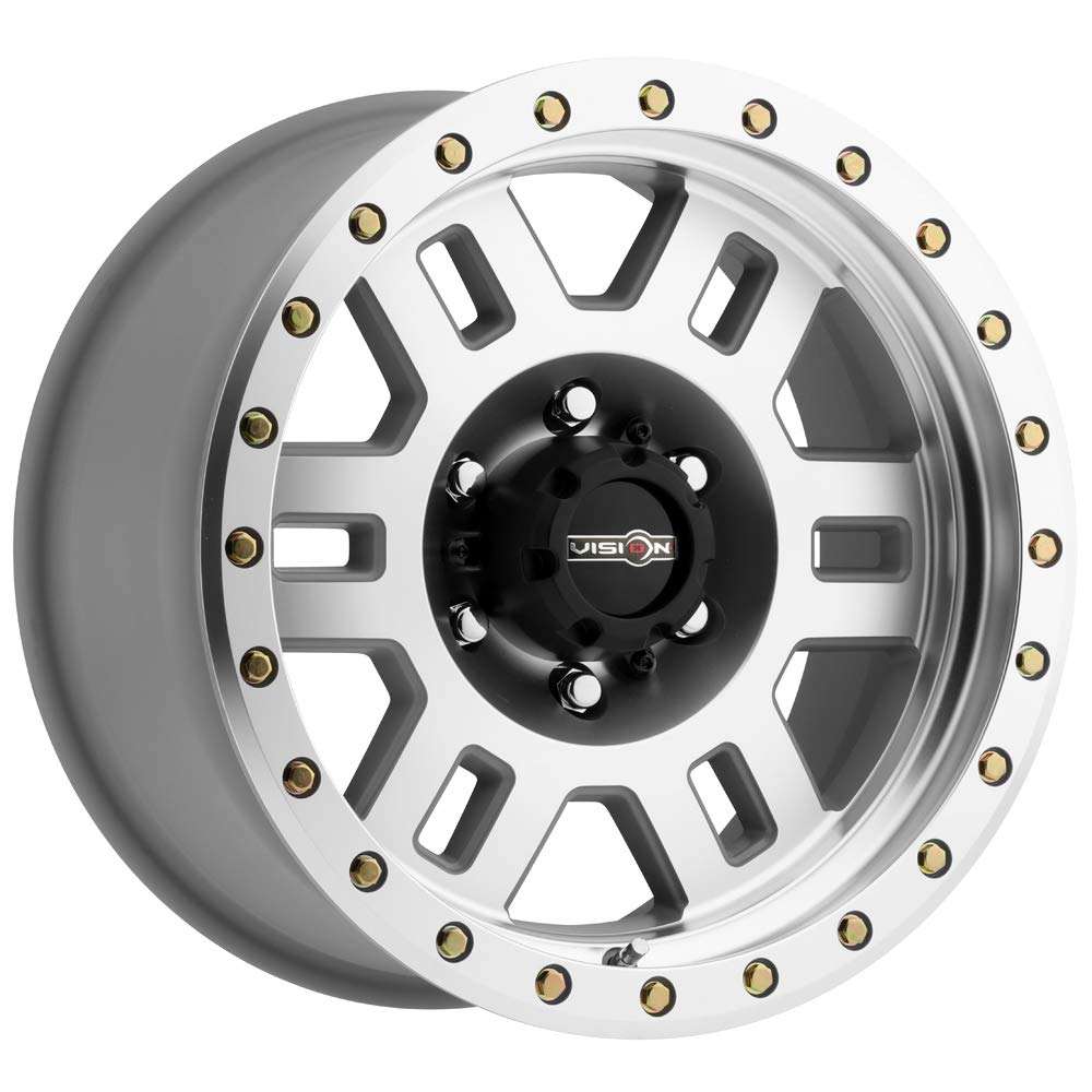 1-17x8.5 VISION 398-7883ACMF0 6x5.5 0 Machined Rim!