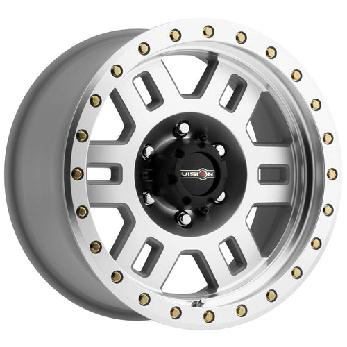 18" Inch VIS-VOR 398 Manx Wheel Rim 6x139.7 +0mm Machined 18x9