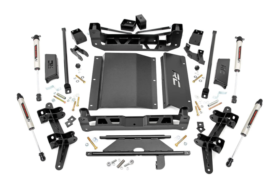 4" Rough Country V2 Lift Kit for 88-99 Chevy/GMC C1500/K1500 Truck/SUV - 27470