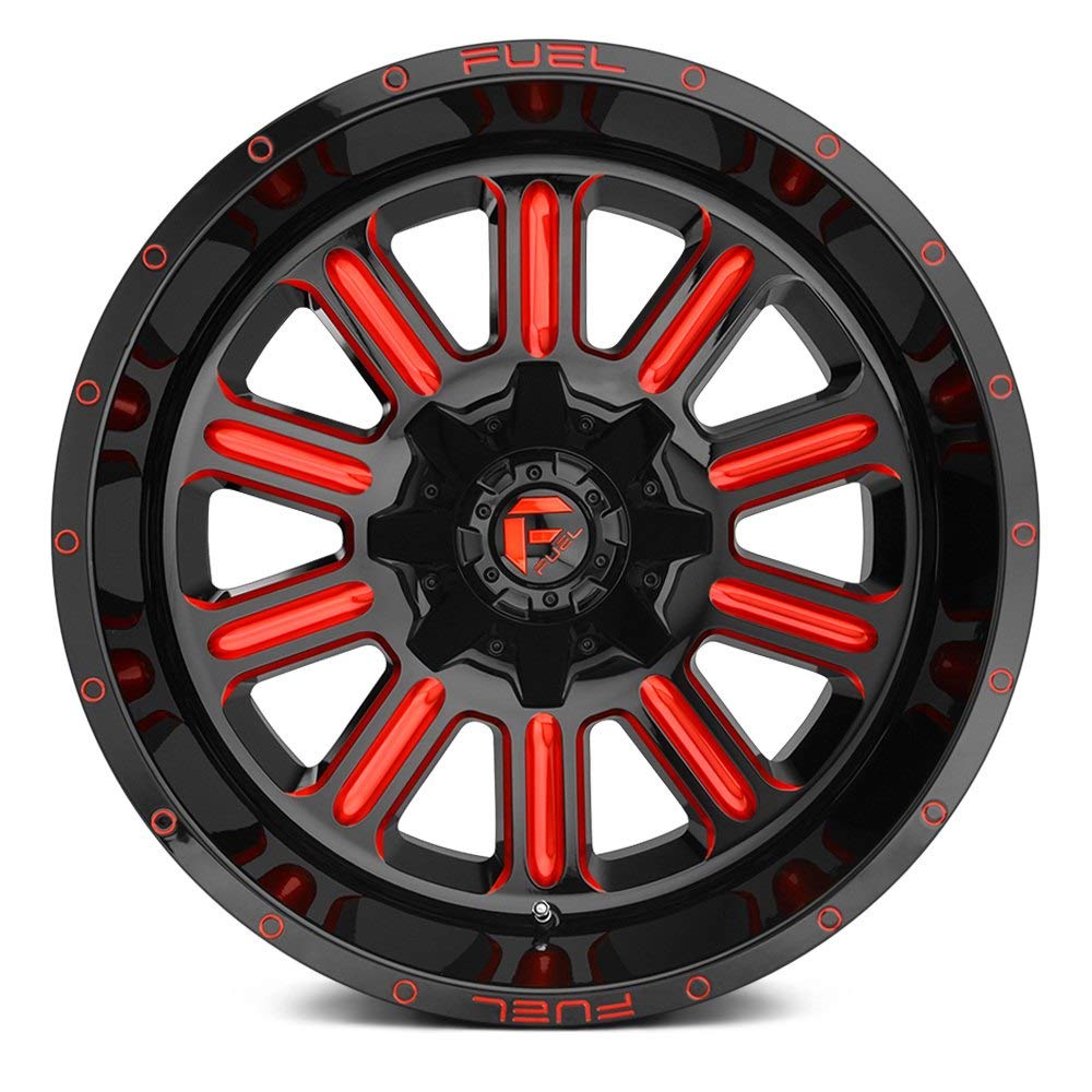 HARDLINE FUEL OFF-ROAD 20X9 5X5.5/150 5.04 1mm GLOSS BLACK MILLED - D62020907050