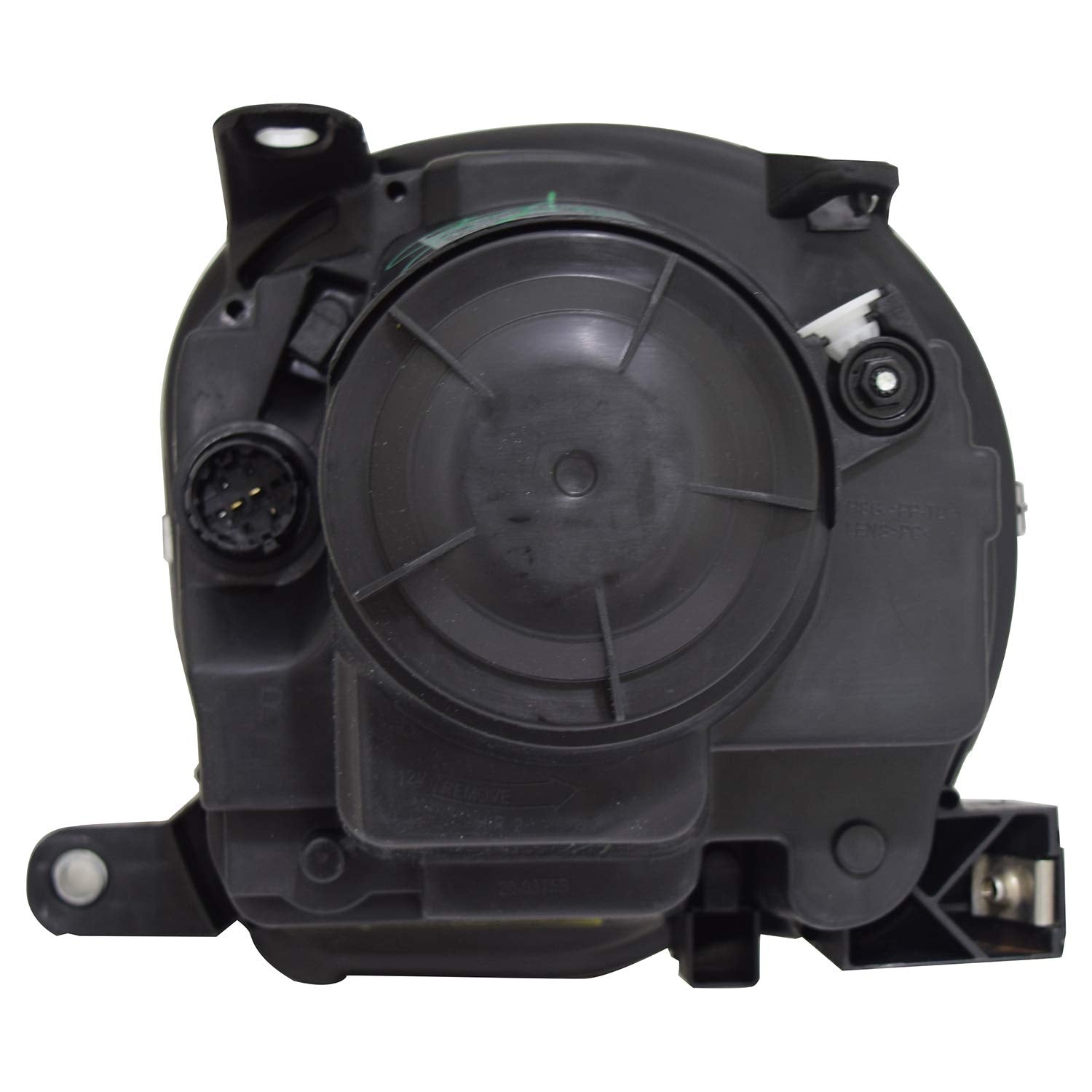 Right TYC Headlight Assembly Compatible with 2012-2019 Fiat 500