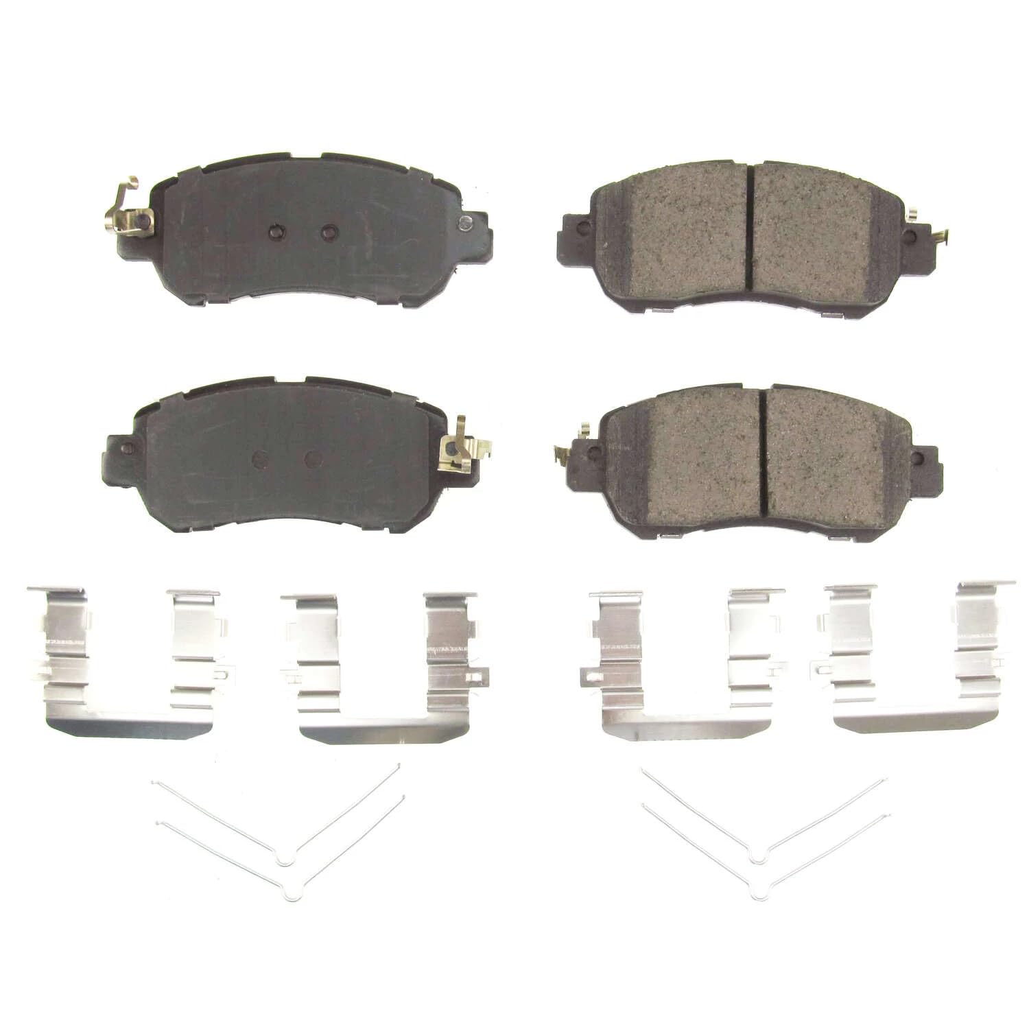 Power Stop Brake Kit Front For Nissan Kicks 2018-24 | Nissan Versa 2020-25 - Ceramic Brake Pads With Installation Hardware, 17-2038