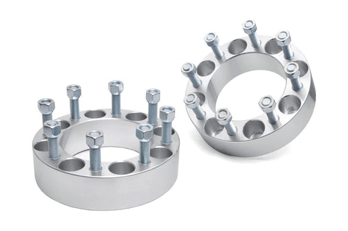 2" Rough Country 8x6.5 Wheel Spacers for 2001-2010 Chevy/GMC 2500HD - 1095