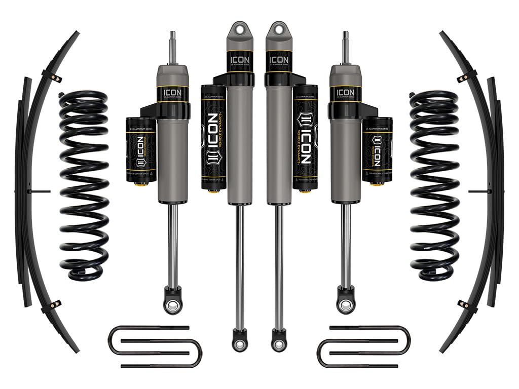 2011-2016 Ford F-250/F-350 Super Duty ICON 4WD Diesel, 2.5" Lift, Stage 3 Suspension System w/Expansion Packs