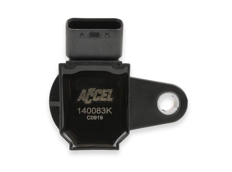 140083K-8 ACCEL Ignition Coils - 8-Pack, Black
