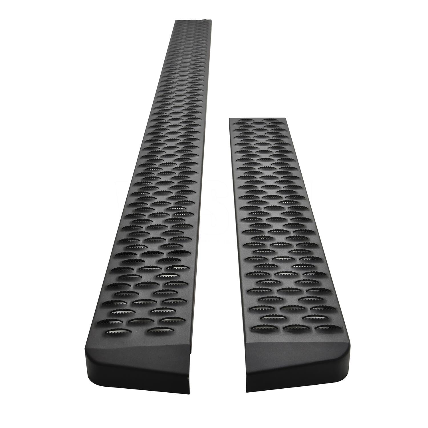 27-81005 Westin Grate Steps Running Boards 46" Driver & 97" Passenger Side Textured Black Pair