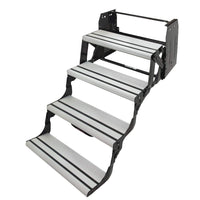 Alumi-Tread Quad Manual Step Lippert Components 432698
