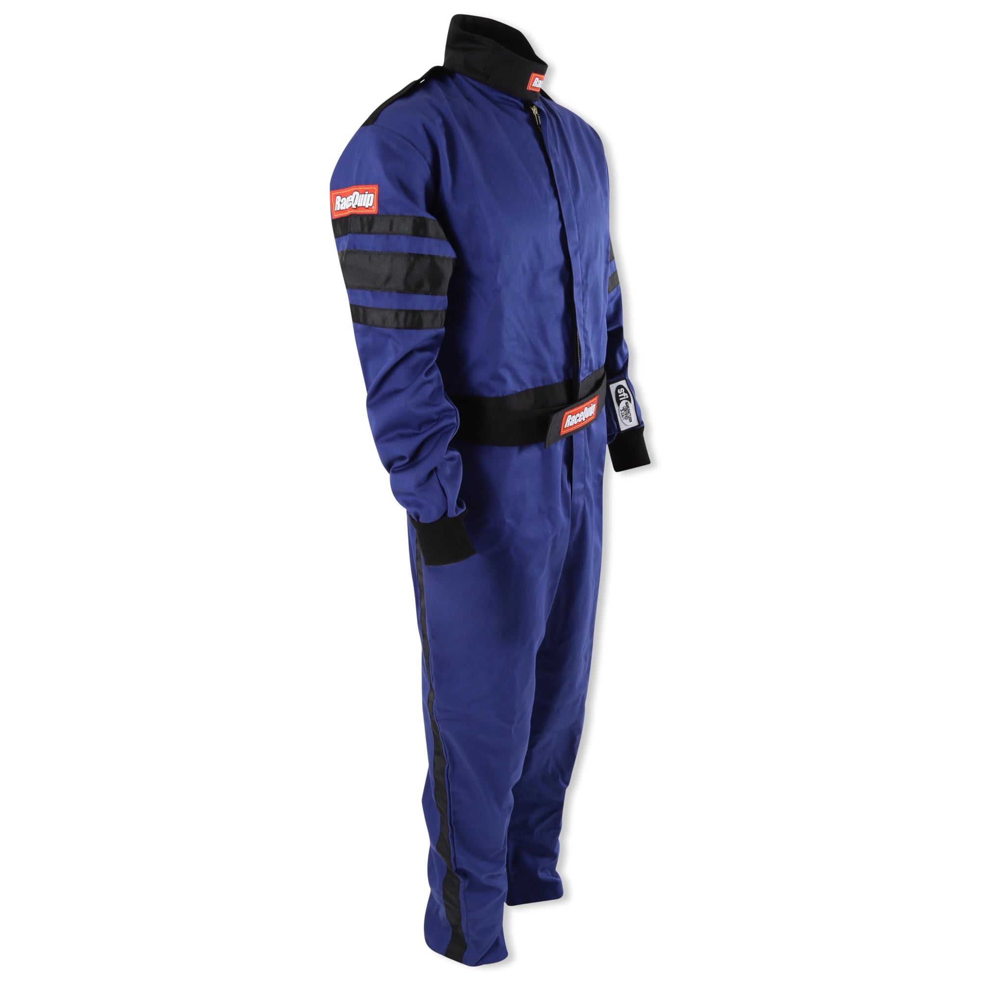 RaceQuip One Piece Racing Driver Fire Suit Multi Layer SFI 3.2A/ 5 Blue Small 120022