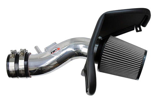 HPS Shortram Polish Air Intake Kit + Heat Shield Cool Ram Compatible for 2017-2024 Honda Ridgeline 2016-2024 Pilot 2019-2024 Passport 3.5L V6, 827-621P