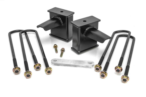6.0'' Tall Readylift Flat Block Drive Shaft, 2017-2018 Ford Super Duty, Two-Piece