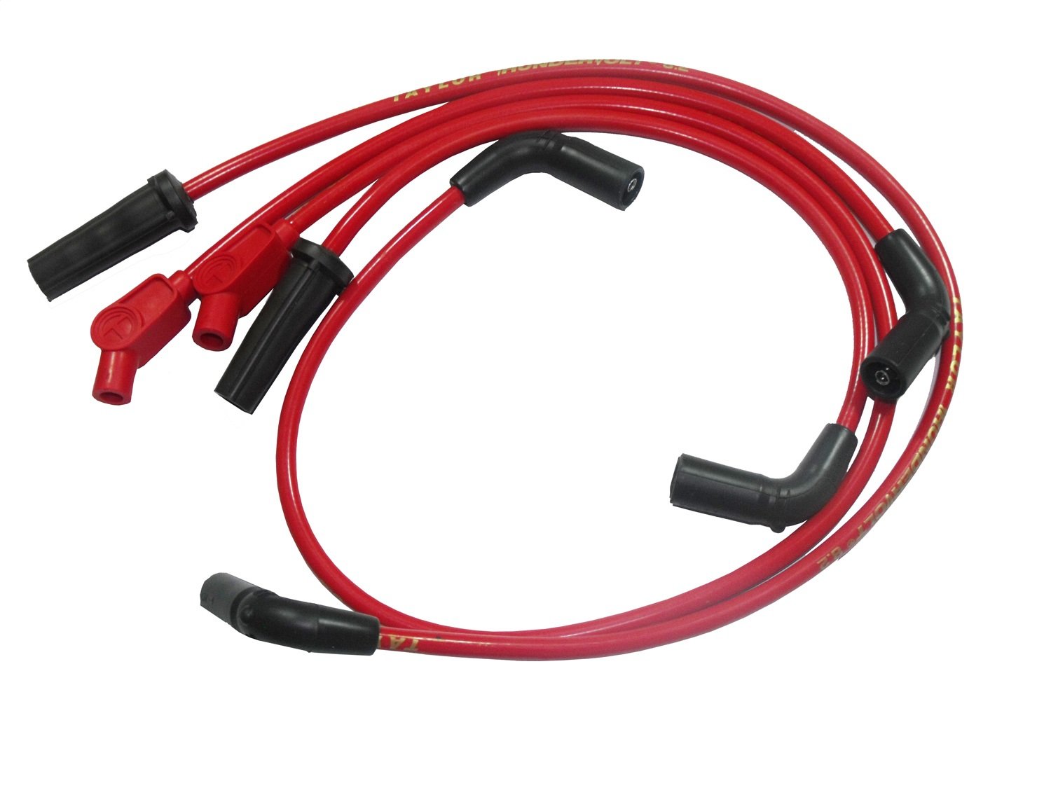 Taylor Cable PERTRONIX 10237 8mm Pro Motorcycle Ignition Wire Set Custom Fit Red 135 deg. Boots 8mm Pro Motorcycle Ignition Wire Set