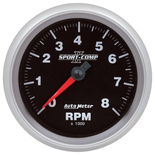SC-II 3-3/8 Tachometer 0-8K RPM MPH FiTech CAN