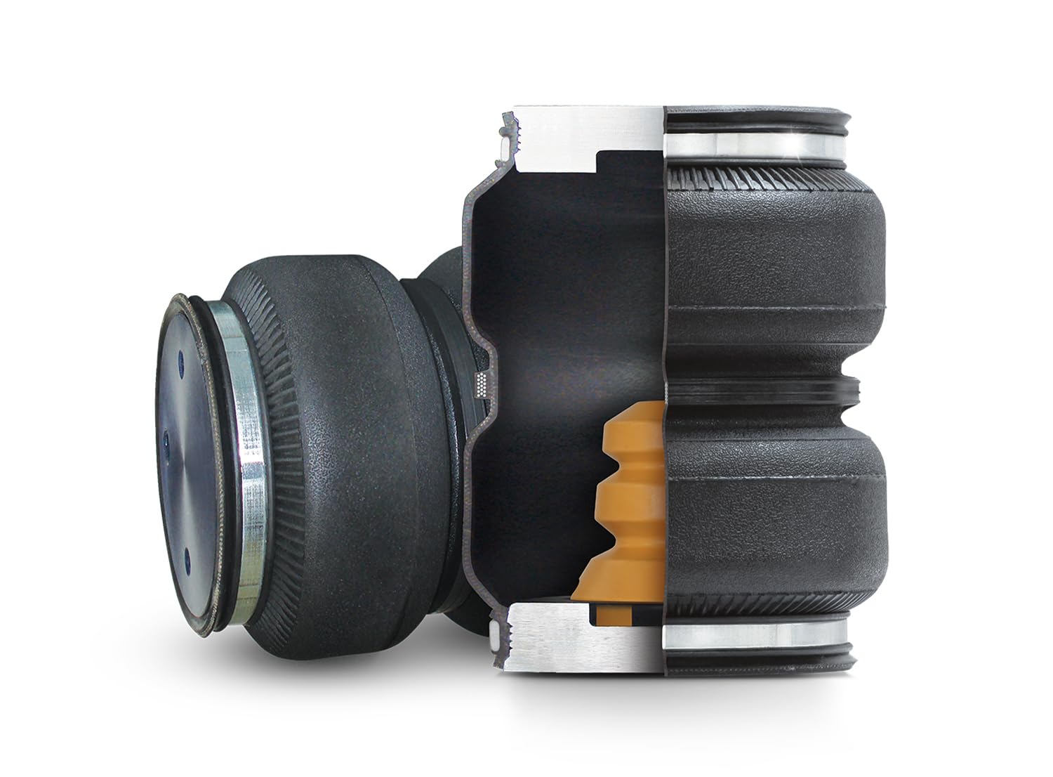 Pacbrake ALPHA HD HP10398-J Air Spring Suspension Kit Compatible with Ford Transit 350HD 2013-2024