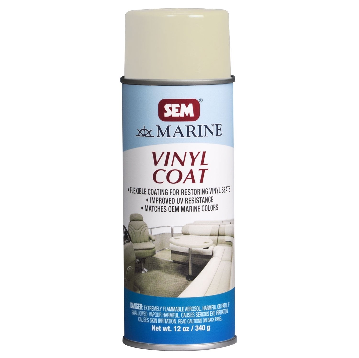 SEM Sea Ray M25103 Alabaster Marine Vinyl Coat - 12 oz.