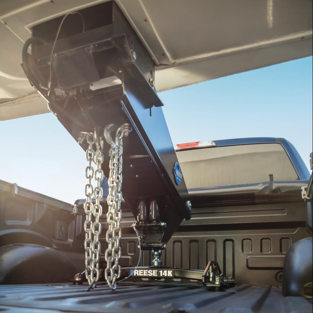 Reese Max Duty 30946 Gooseneck Hitch, 14,000 lbs. Capacity, 2-5/16 Inch Ball Included, Exclusive use with Underbed Reese Max Duty Mounting System