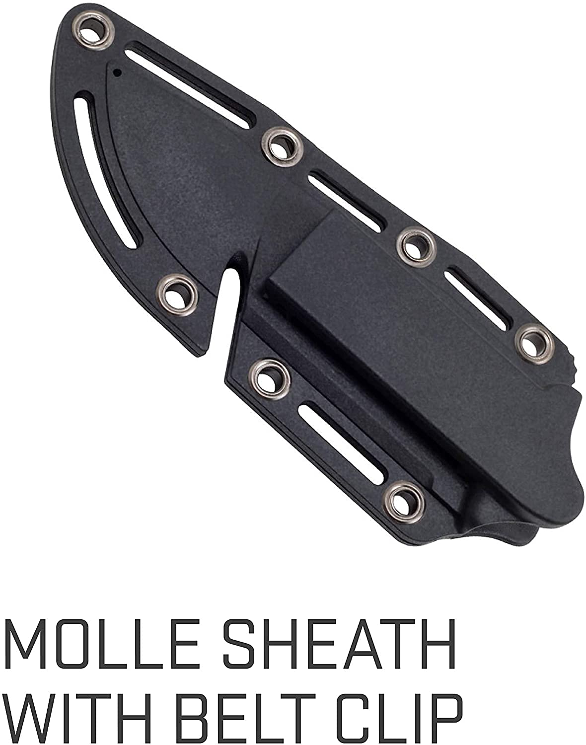 Survival Knife SOG with Sheath - Field Knife Fixed Blade Knives 4 Inch Tactical Knife and Bushcraft Knife w/Full Tang Hunting Knife Blade (FK1001-CP)