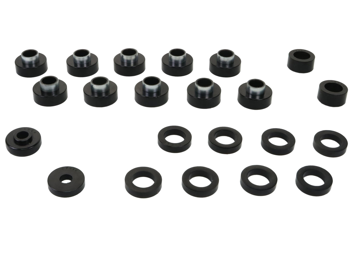 Body Mount Bushing Assembly Whiteline W93549 Compatible with 80-86 CJ7, CJ5
