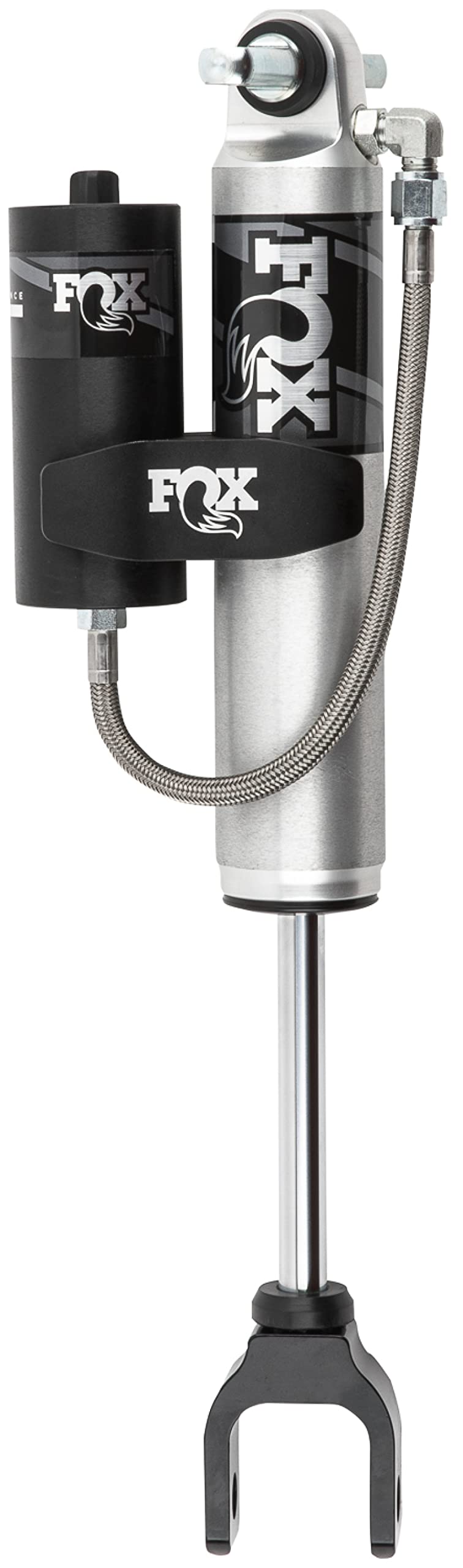 Performance Series Fox Shox 2.0 Smooth Body Reservoir Shock, Silver 985-24-191