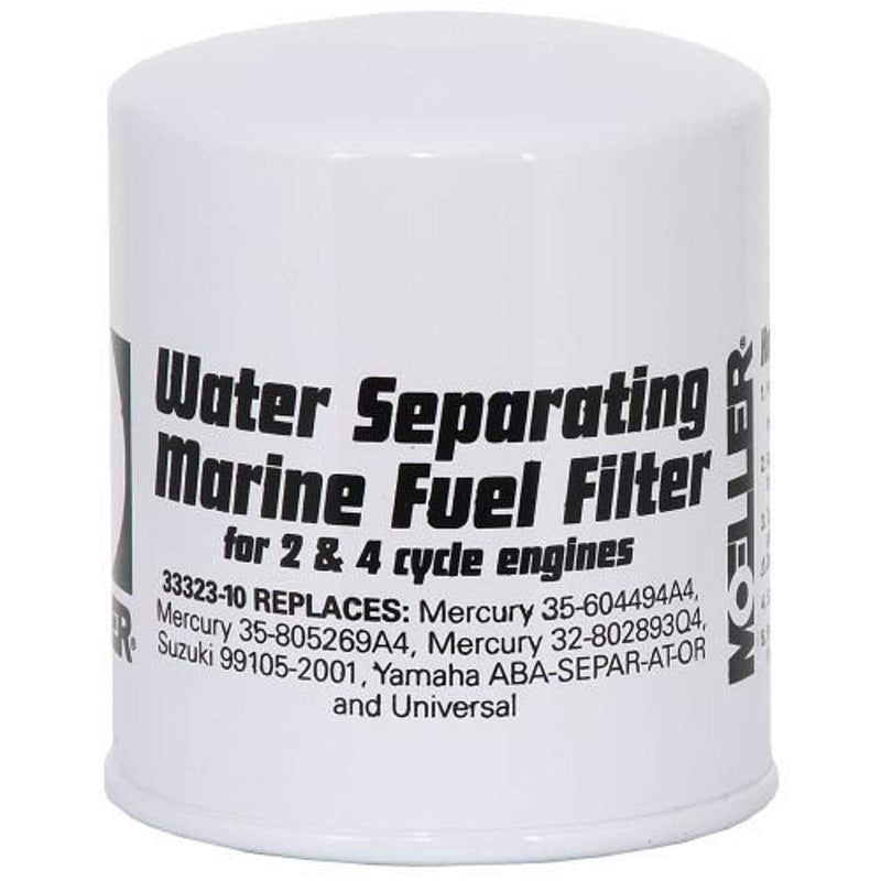 Moeller Fuel Separating Water Filter (Short Water, Mercury/Universal/Yamaha)