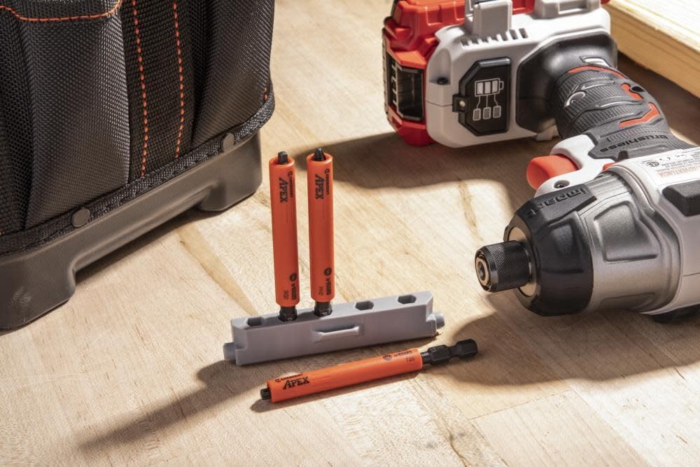 Bit, Apex Ug 3.5" Pwr Pk, Ph2, Sq2, T25, 3Pk Rail (CAUGB3BR-3)