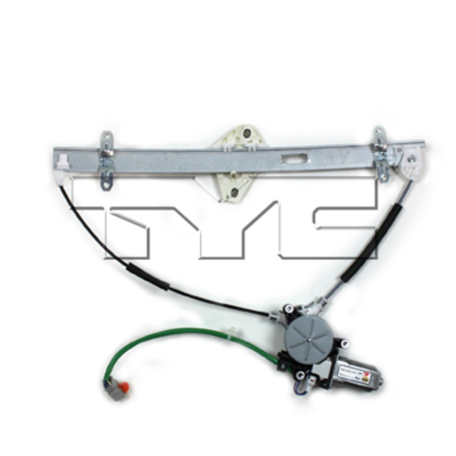 Power Window Motor and Regulator Assembly TYC 660114 Front Left-Side Compatible with 2002-2006 Honda CRV