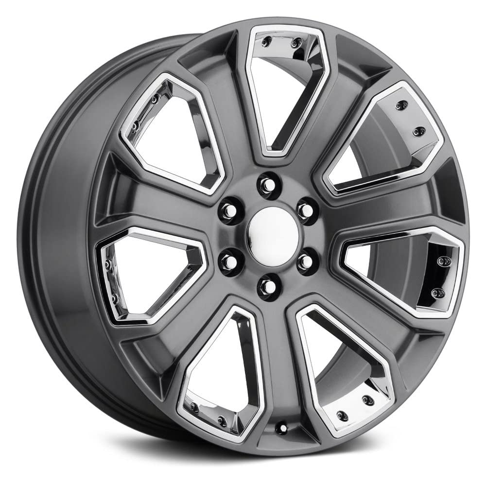 588 Series REV Wheels 588S-2298328 - 22x9-6.1 bs - 6x5.5/6x139.7 -Gray/Machined